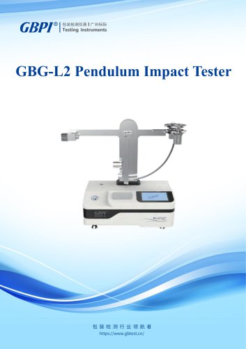 GBG-L2 Pendulum Impact Tester (A0)