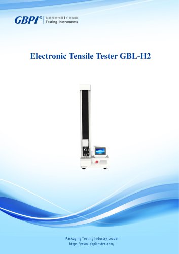 GBL-H2 Electronic Tensile Tester A0(20240409)