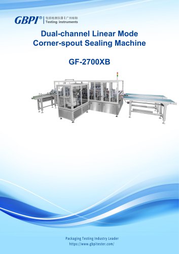 GF-2700XB Dual-channel linear mode corner-spout sealing machine A0 (20250604)