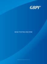 Mask Testing Machine-Catalog