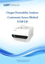 Y110 2.0 Coulometric Sensor Method Oxygen Permeability Analyzer A0(20220516)无屏版