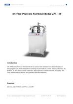 ZM-100 Inverted Pressure Sterilized Boiler catalog