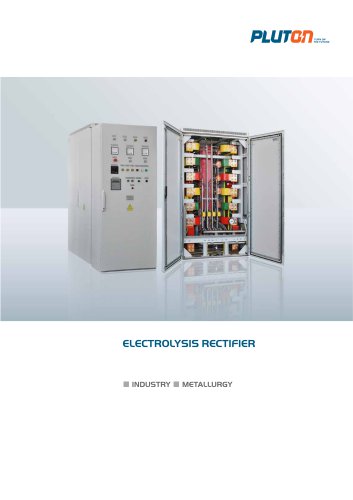 Electrolysis rectifier