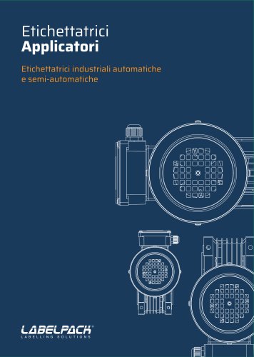 Etichettatrici industriali automatiche e semi-automatiche