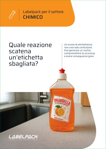 Labelpack per il settore CHIMICO