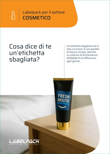 Labelpack per il settore COSMETICO