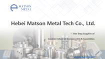 Matson Metal Presentation