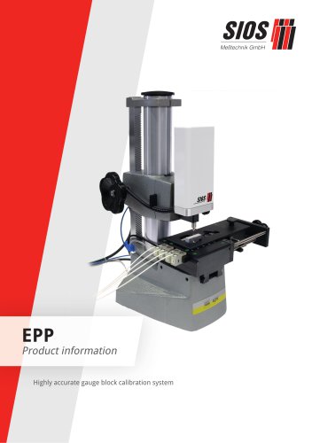 Gauge Block Calibration System EPP Product Flyer