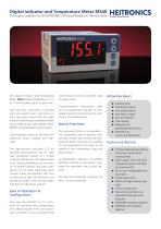 MS40 - Digital Indicator and Temperature Meter