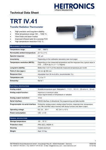 TRTIV.41 Datasheet