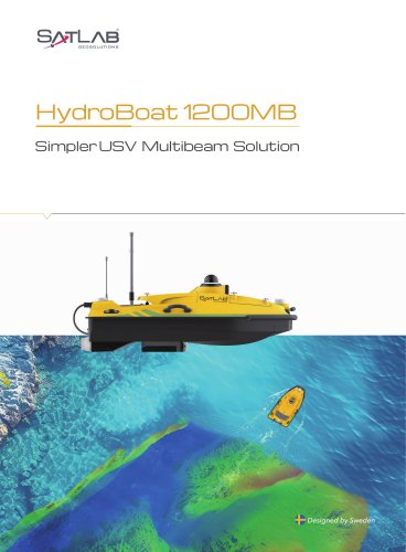SatLab/USV Multibeam Solution/ HydroBoat 1200MB