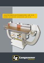 edge sanding machine LZk 3/3