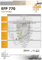 EFP770 flat panel - 3