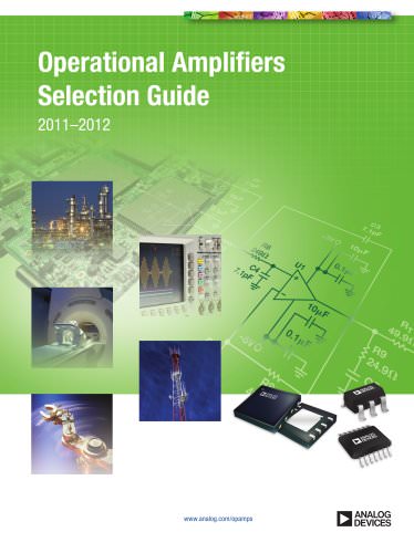 OPERATIONAL AMPLIFIERS SELECTION GUIDE 2011-2012