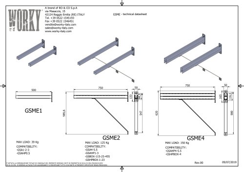 GSME - technical datasheet