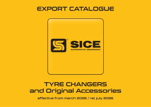 TYRE CHANGER5 and Original Accessories
