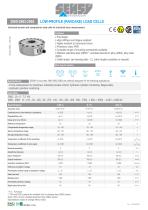 2960-2962-2965 : LOW PROFILE (PANCAKE) LOAD CELLS