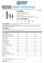 5105-ISO : HIGH-CAPACITY STANDARD REFERENCE FORCE TRANSDUCERS IN TENSION AND COMPRESSION