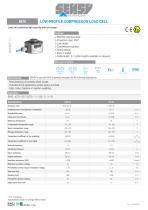 5910 : LOW-PROFILE COMPRESSION LOAD CELL