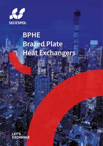 BRAZED PLATE HEAT EXCHANGERS