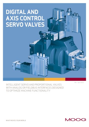 Digital and Axis Control Servo Valves