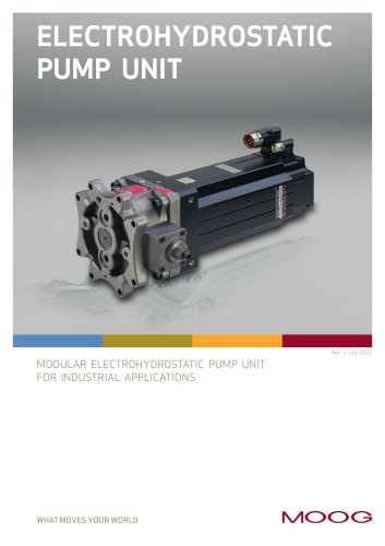 ELECTROHYDROSTATIC  PUMP UNIT