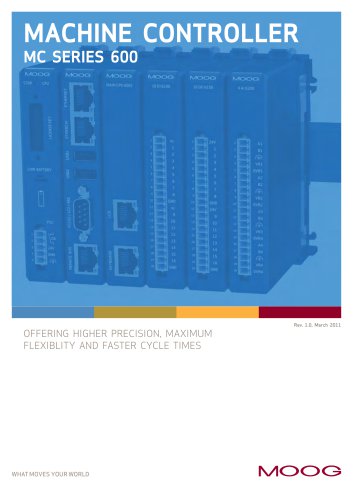 Moog Machine Controller MC Series 600