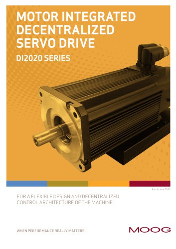 MOTOR INTEGRATED  DECENTRALIZED  SERVO DRIVE