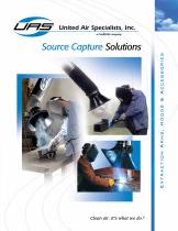 Source Capture Solutions - Extraction Arms, Extraction Hoods, Accessories