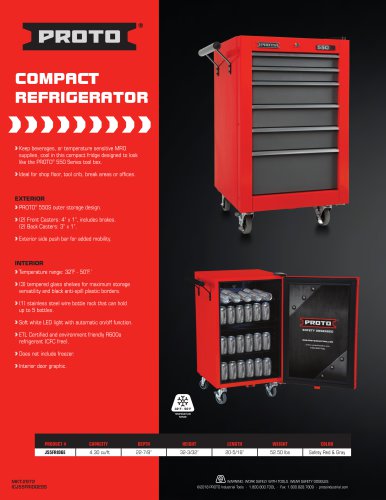 COMPACT REFRIGERATOR