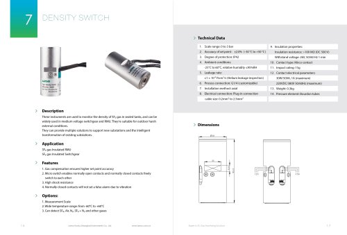 DENSITY SWITCH(m）