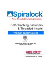 Spiralock Self-Clinching Nuts and Threaded Insert