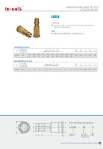 LKSSB Broaching standoffs feature a spring action to holdPC board securely without screws or threaded hardware.