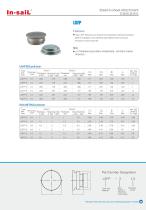 LSPF series Type LSFP fasteners are made from precipitationhardened stainless steel for installation into stainlesssteel sheets where corrosion resistance may be required.