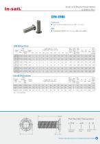 LTFH/LTFHS series Non-flush for sheets as thin as .020”/0.51 mm.