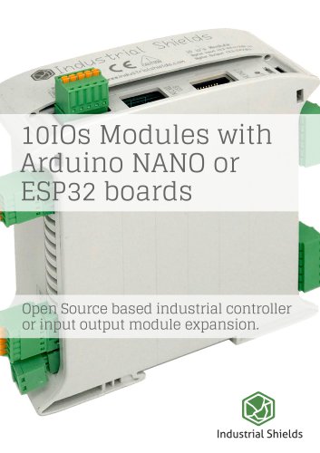 10IOs Modules with Arduino NANO or ESP32 boards