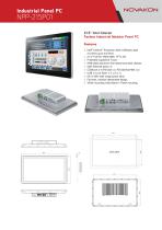 NPP-215P01 Industrial Panel PC