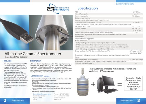 All-in-one Gamma Spectrometer