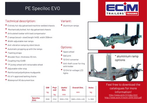 PE Speciloc EVO English