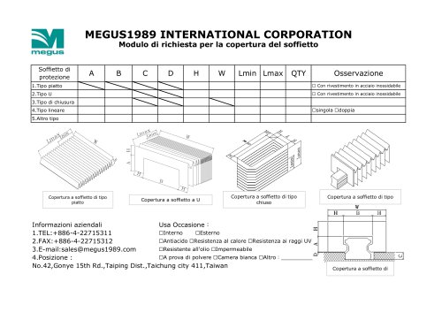 Inquiry form (bellows cover)-IT