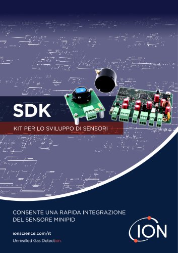 Sensor Development Kit (SDK) Brochure IT