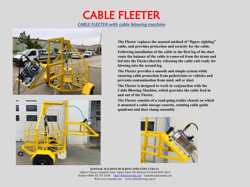 CABLE FLEETER