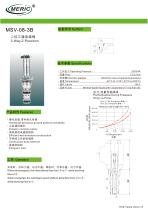 Spool hydraulic directional control valve MSV-08-3B