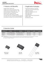 Bipolar Hall sensor AH3051 (Latch Type)