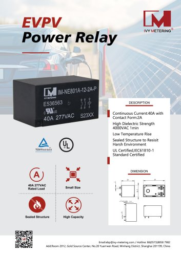 IVY Power Relay IM-NE801A