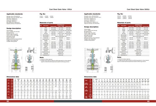 CAST STEEL Wedge Gate Valve ANSI 16.5 API 608/509 150#-300# ASTM MATERIAL A105 A182-KOSA VALVE