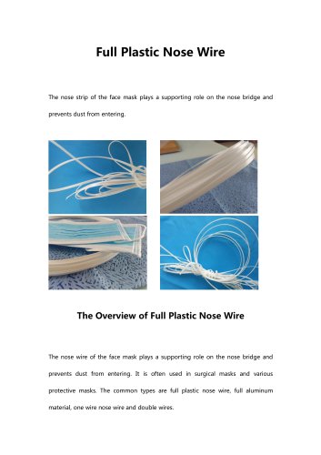 full-plastic-nose-wire