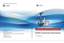 KOSA INDUSTRIAL VALVES Catalog