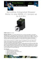 Integrated ServoStep NEMA17
