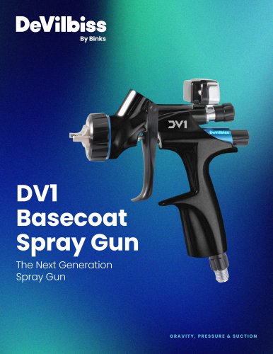 DV1 Basecoat Spray Gun